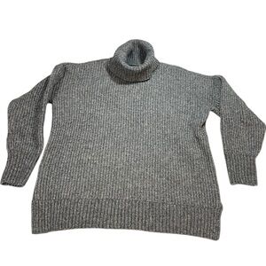 Turtle neck sweater Nine West large gray